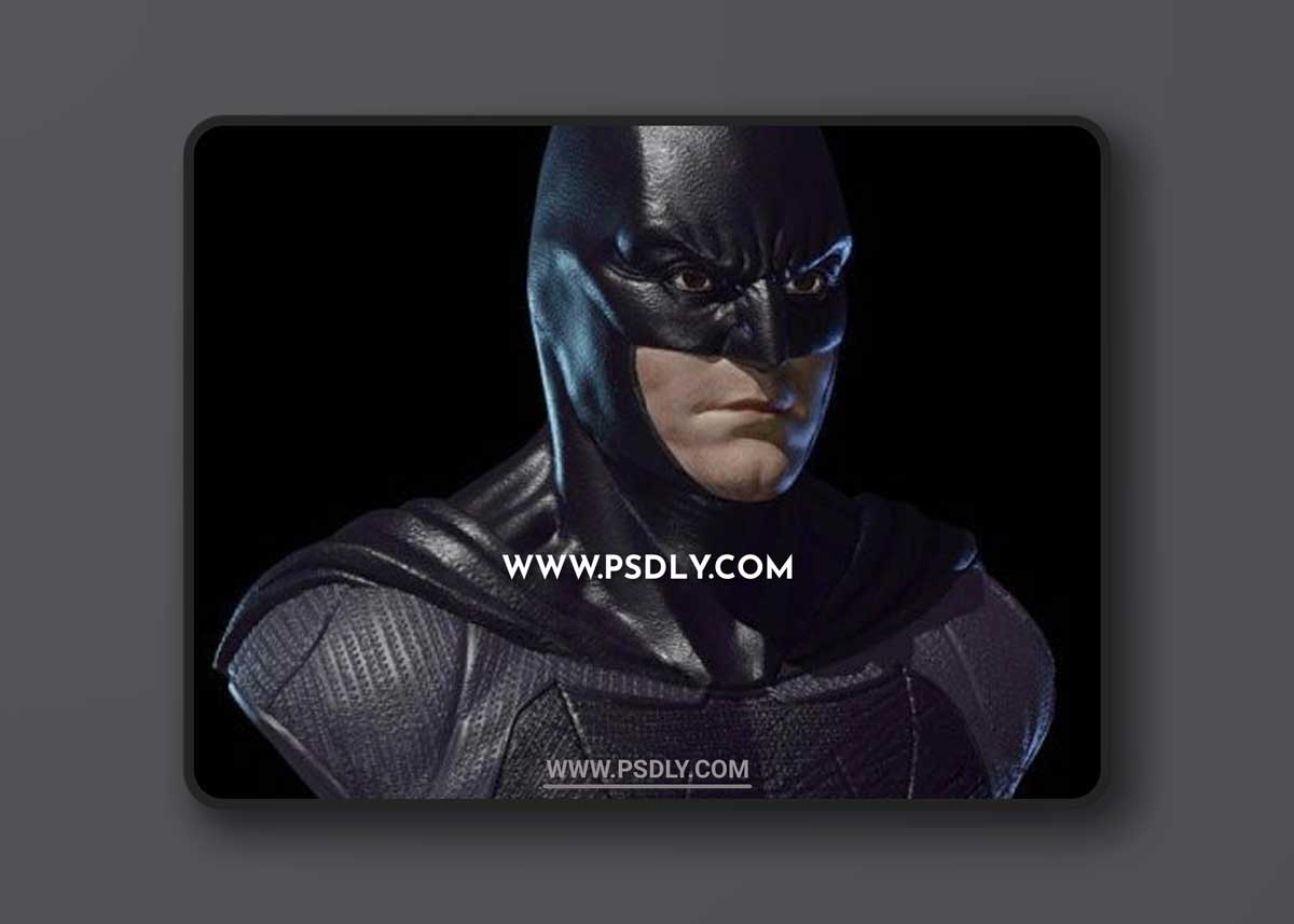 Batman Bust Justice League – 3D Print Model
