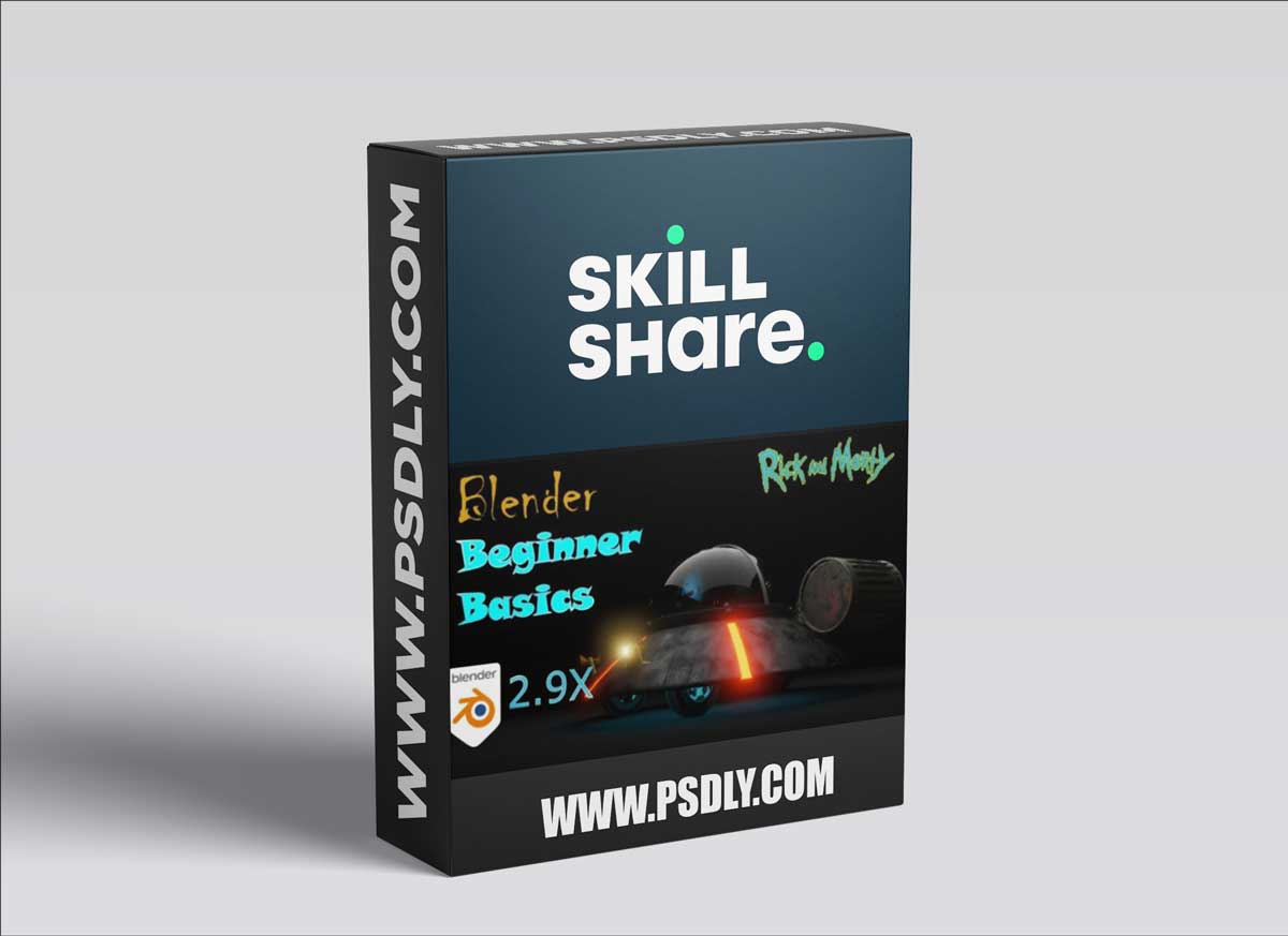 Blender Beginner Basics: Rick and Morty Spaceship