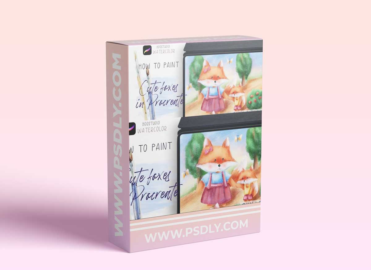 Children's Book Illustration - Create a Cute Fox Character in Procreate