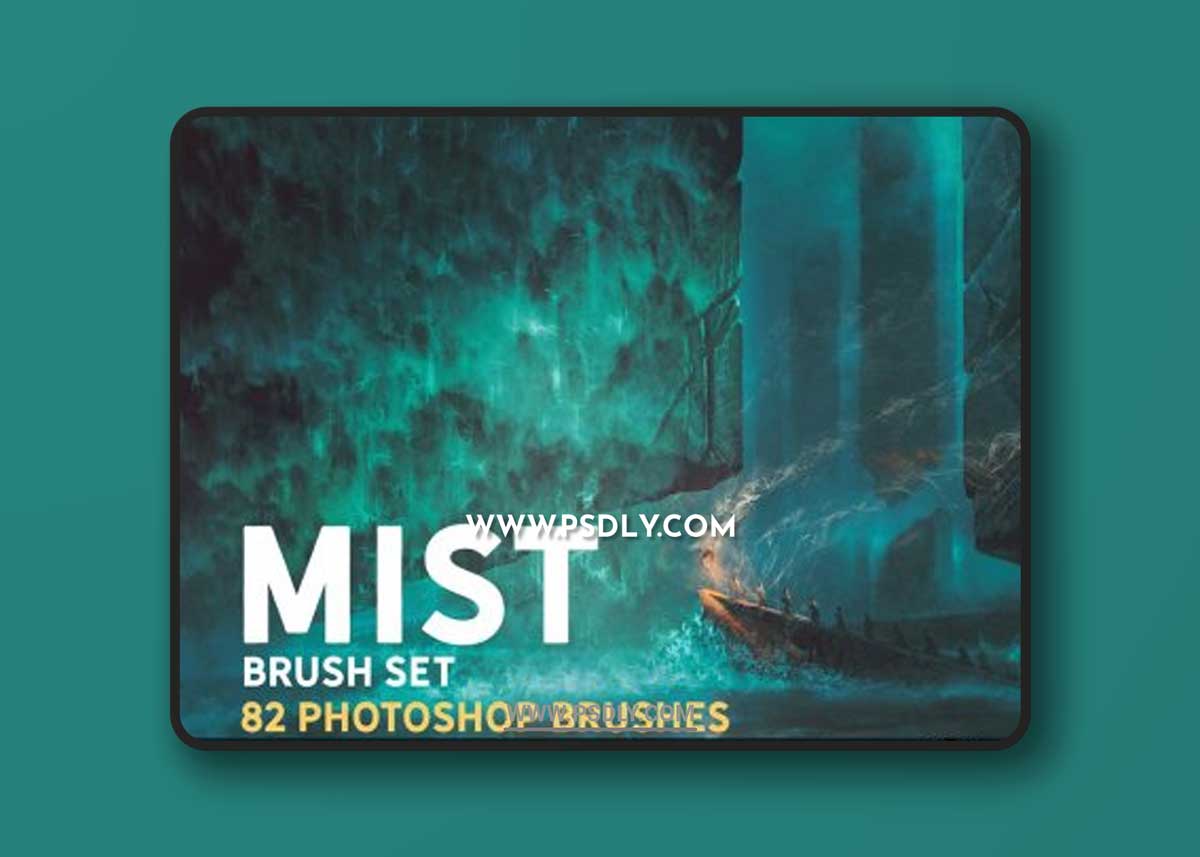 CreativeMarket - Mist Photoshop brush set 5273668
