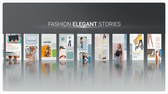 Videohive Fashion Elegant Stories 34091872
