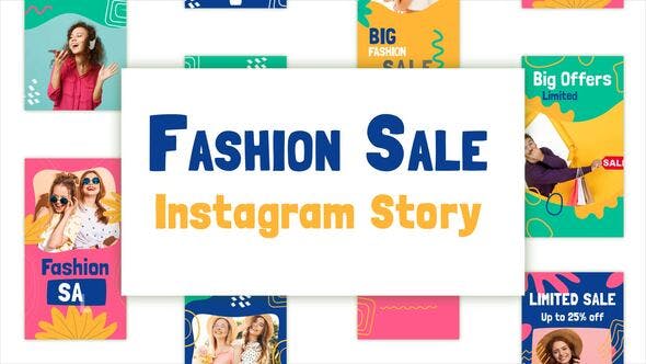 Videohive Fashion Sale instagram Stories 34308622