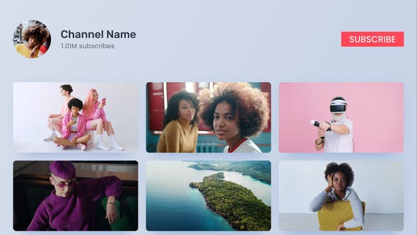 Videohive Follow Me - Youtube Promo 33021833