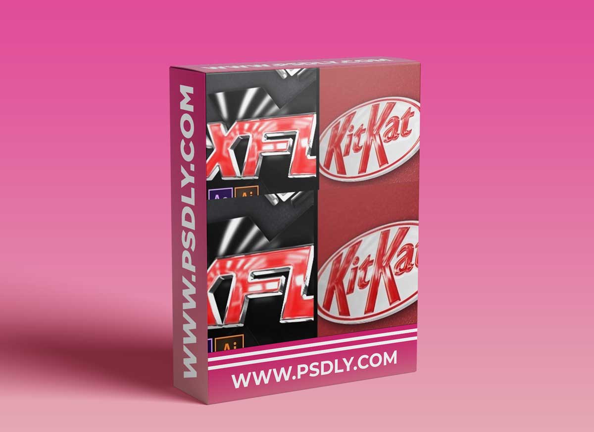 Glossy logo animation in After Effects