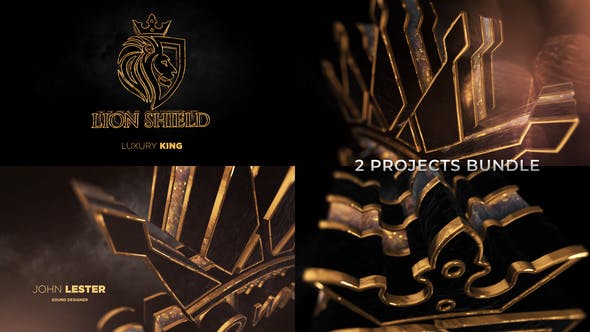 Videohive Gold Black Luxury And Epic Logo Reveal 31236797