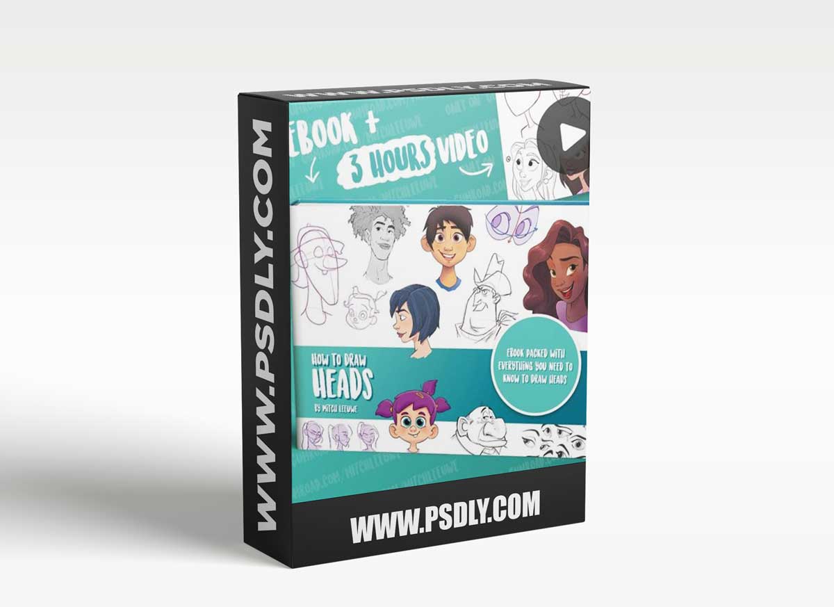 Gumroad - How to draw heads - ebook & video by Mitch Leeuwe
