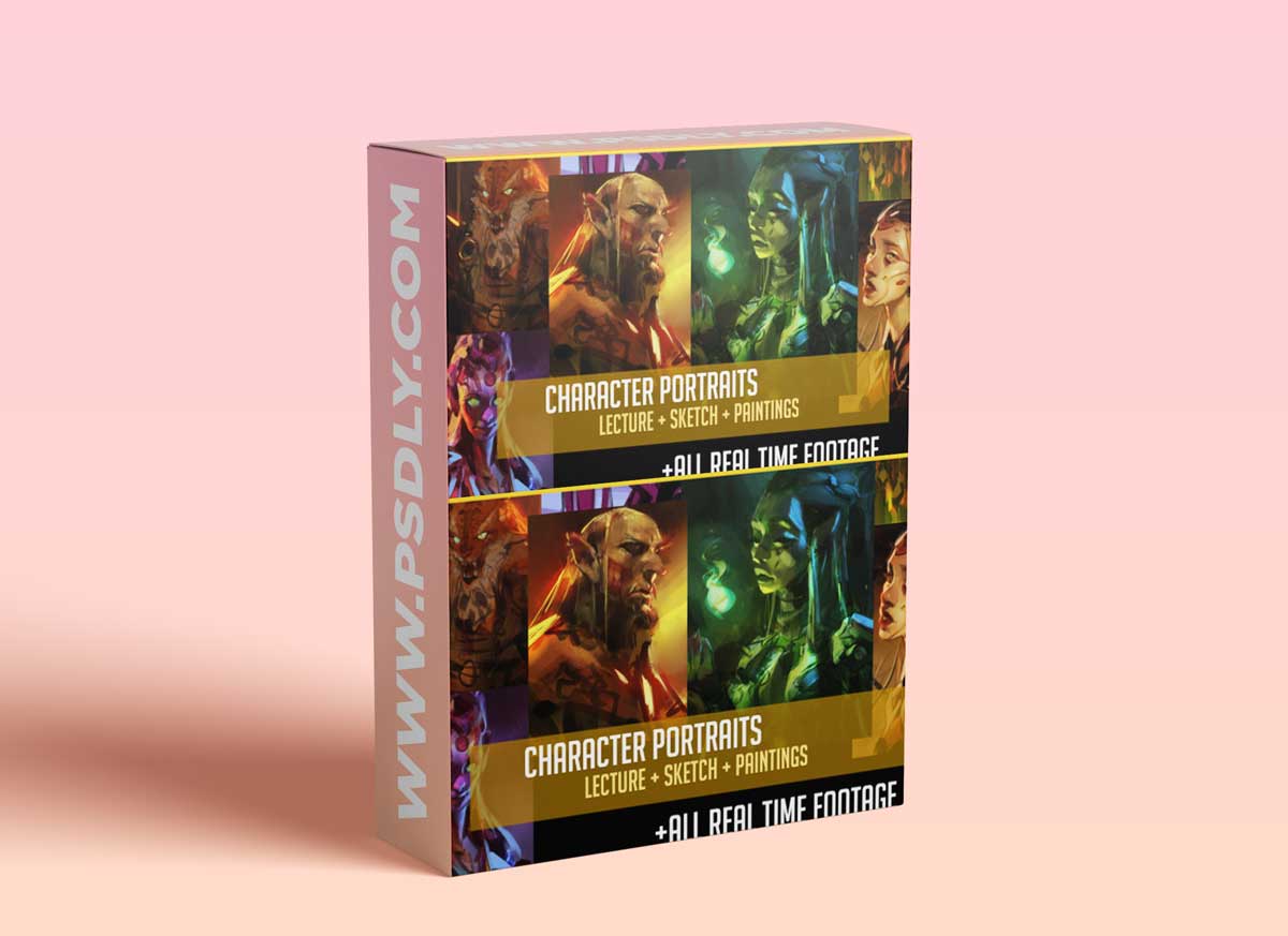 Gumroad – Character Portraits + Real Time