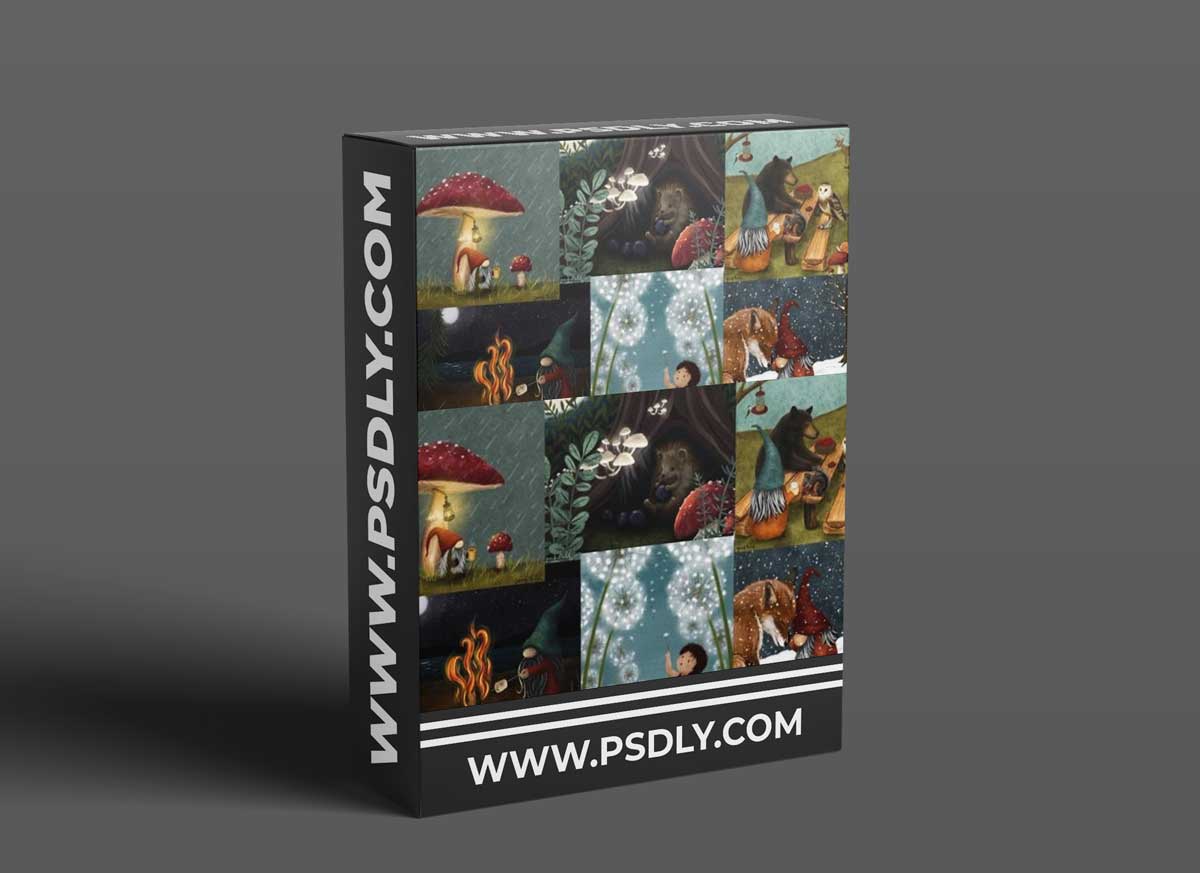 How To Develop and Illustrate a Whimsical Scene from Start to Finish: Procreate Paint or Pencil