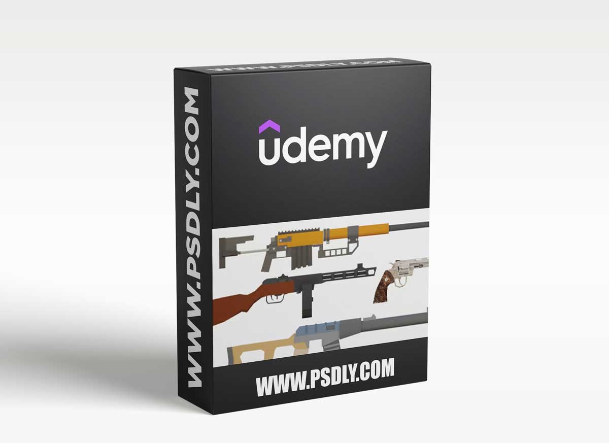 How To Model Low Poly Guns In Blender