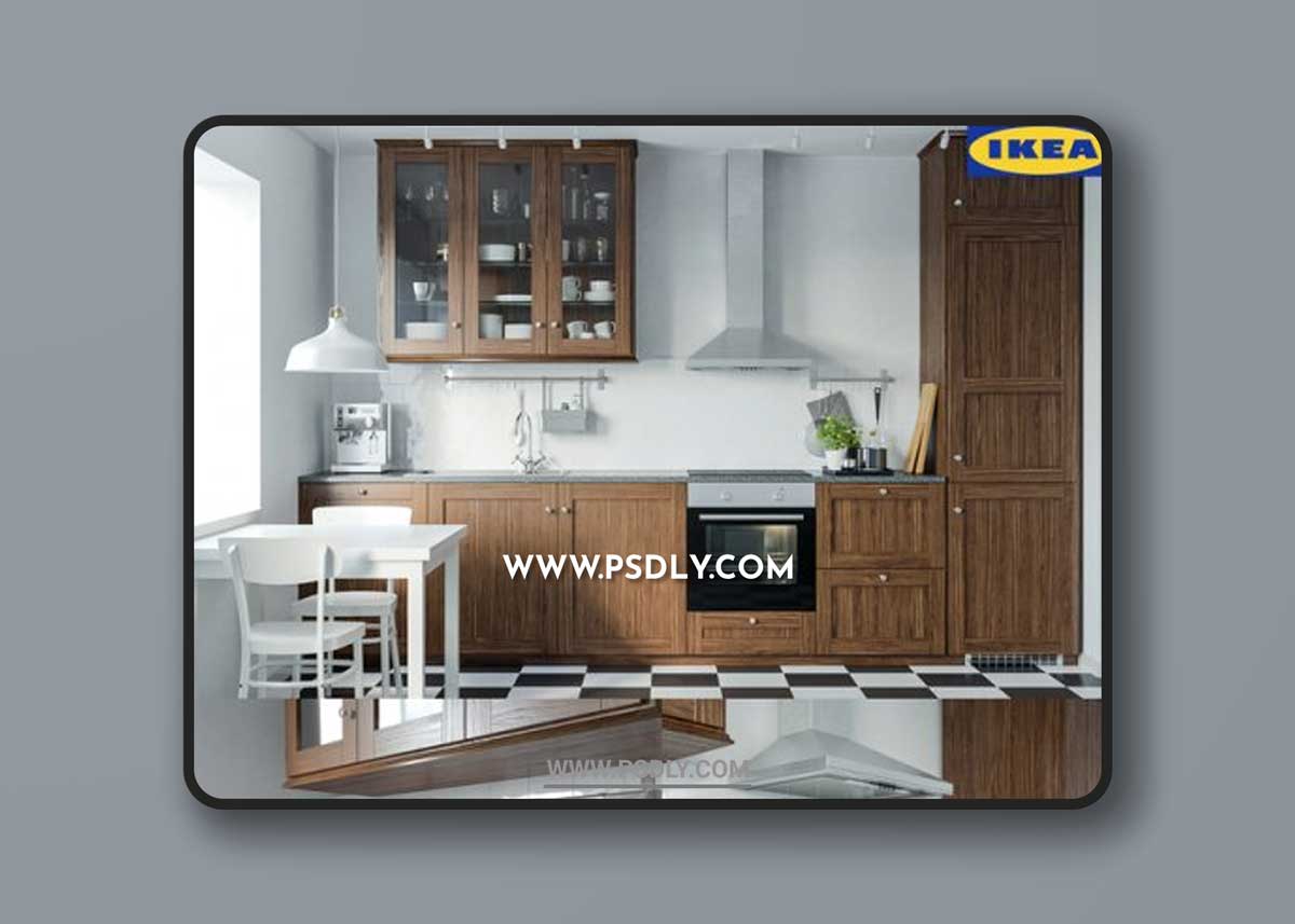 Ikea Edserum Kitchen 3D Models