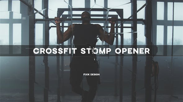 Videohive Crossfit Stomp Opener | After Effects Template 33676976