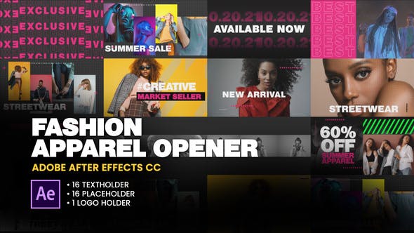 Videohive Fashion Apparel Opener 34265878