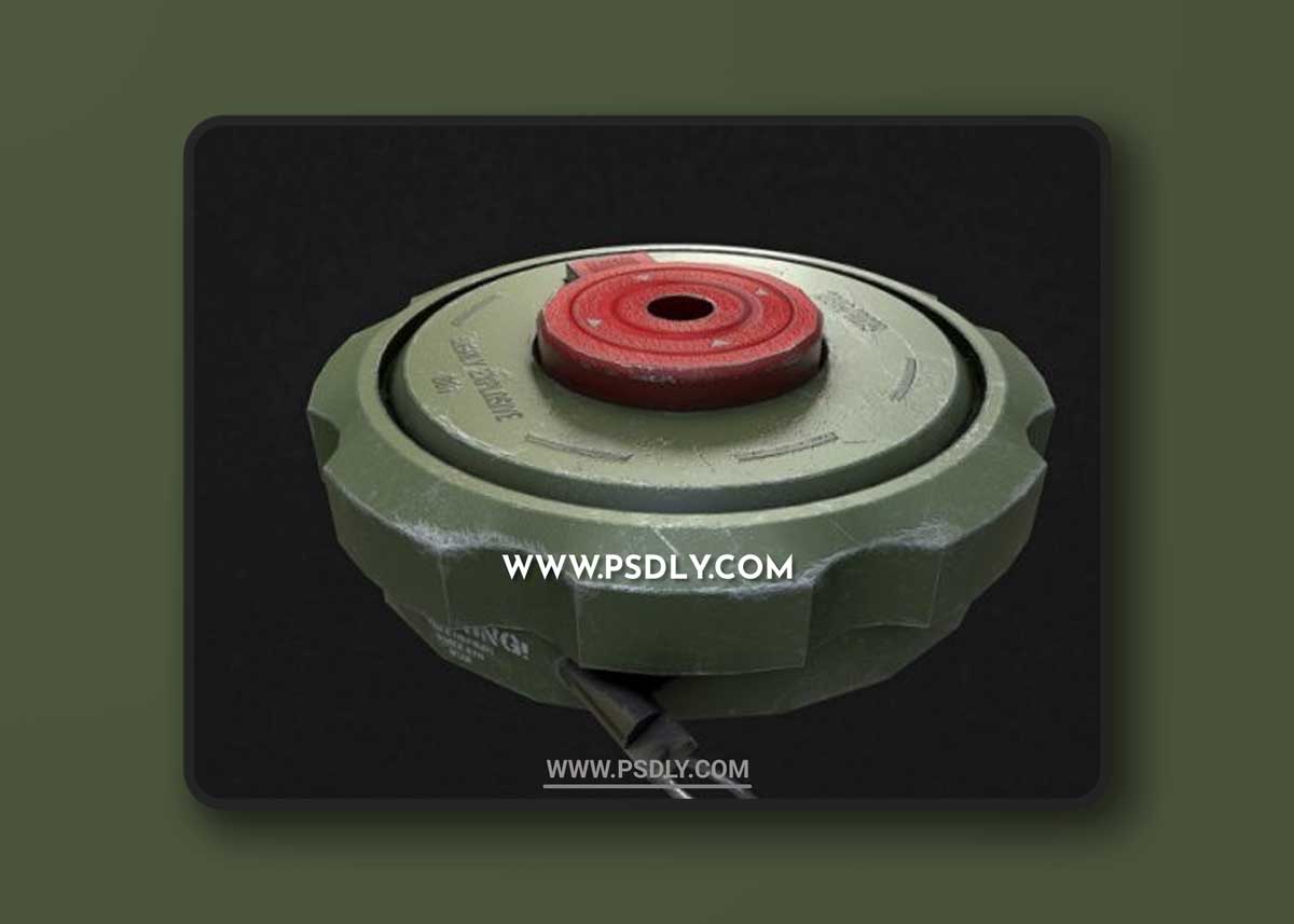 Land Mine 3D Models