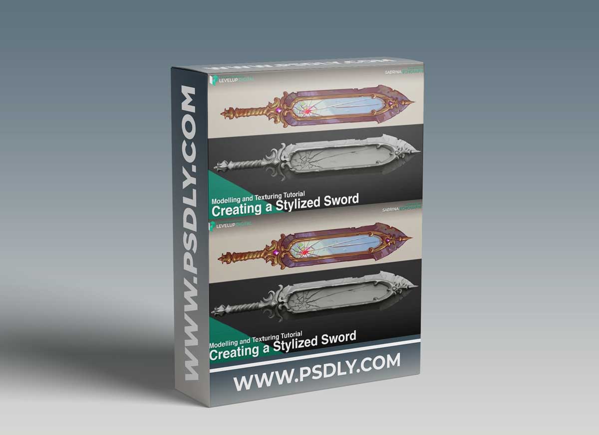 Levelup.Digital – Creating a Stylized Sword – Sabrina Echouafni