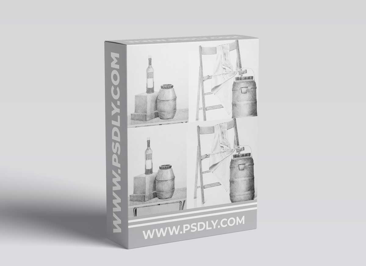 Life drawing - Study into the light and shadows