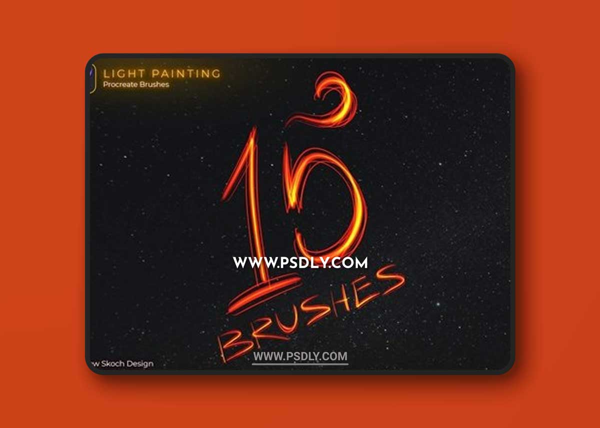 Light Painting Procreate Brushes