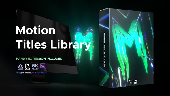Videohive - Motion Titles Library - Animated Text Package - 33708192