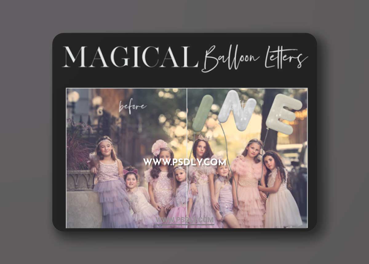 Meg Bitton - Magical Letter Balloons