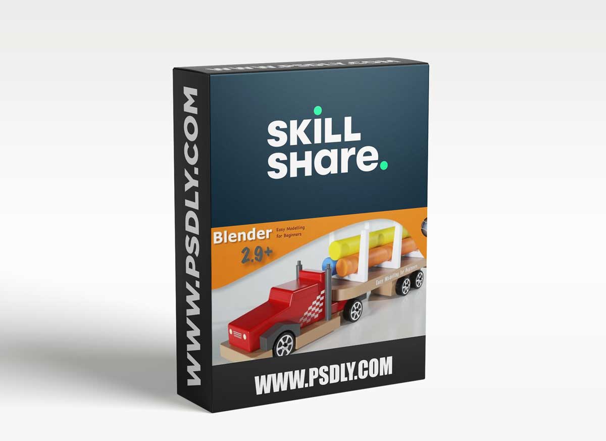 Modelling a Toy Truck made easy Using Blender 3D. Class 1 - Modelling.