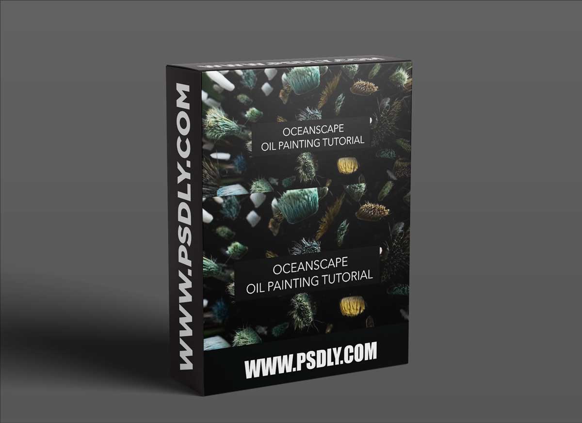 OIL PAINTING TUTORIAL: BEAUTIFUL OCEANSCAPE