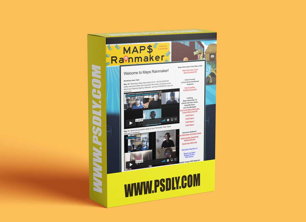 OMG Machines – Maps Rainmaker 2021 Update 1