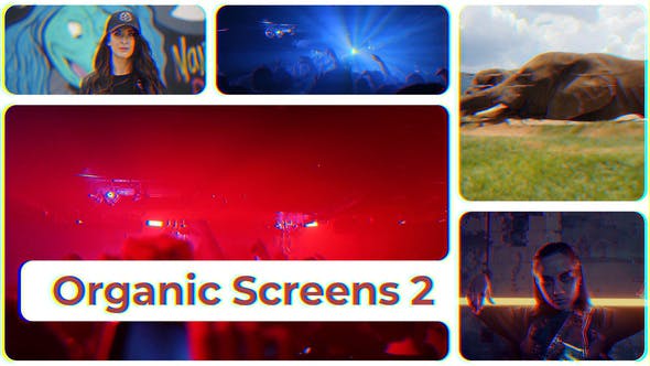 Videohive Organic Screens 2 32588753