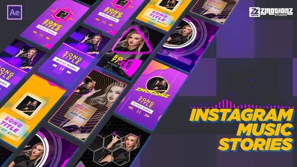 Videohive Instagram Music Visualizer 34114786