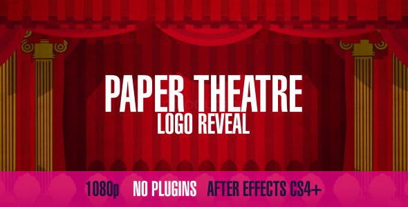 Videohive Paper Theatre Logo Reveal 3216733