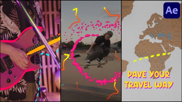 Videohive Awesome Lines Tools | After Effects 34146845