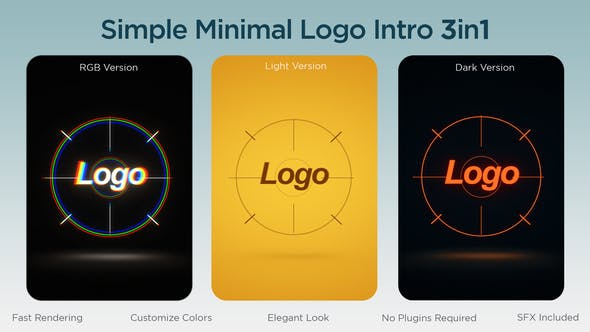 Videohive Simple Minimal Logo 34130529