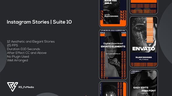 Videohive Instagram Stories | Eco Kinetic | Suite 10 34294786