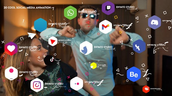 Videohive Cool Social Media Animation 34161241