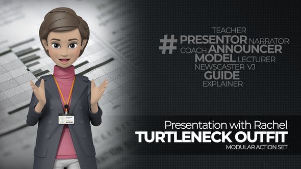 Videohive Presentation With Rachel Turtleneck Outfit 25387485
