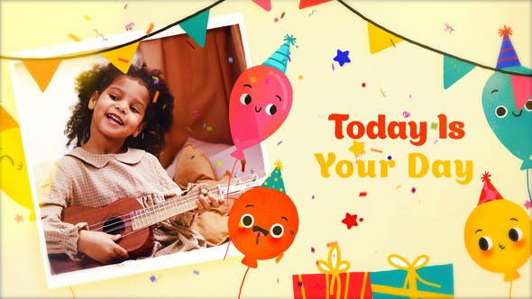 Videohive Happy Birthday Slideshow 3 34242654