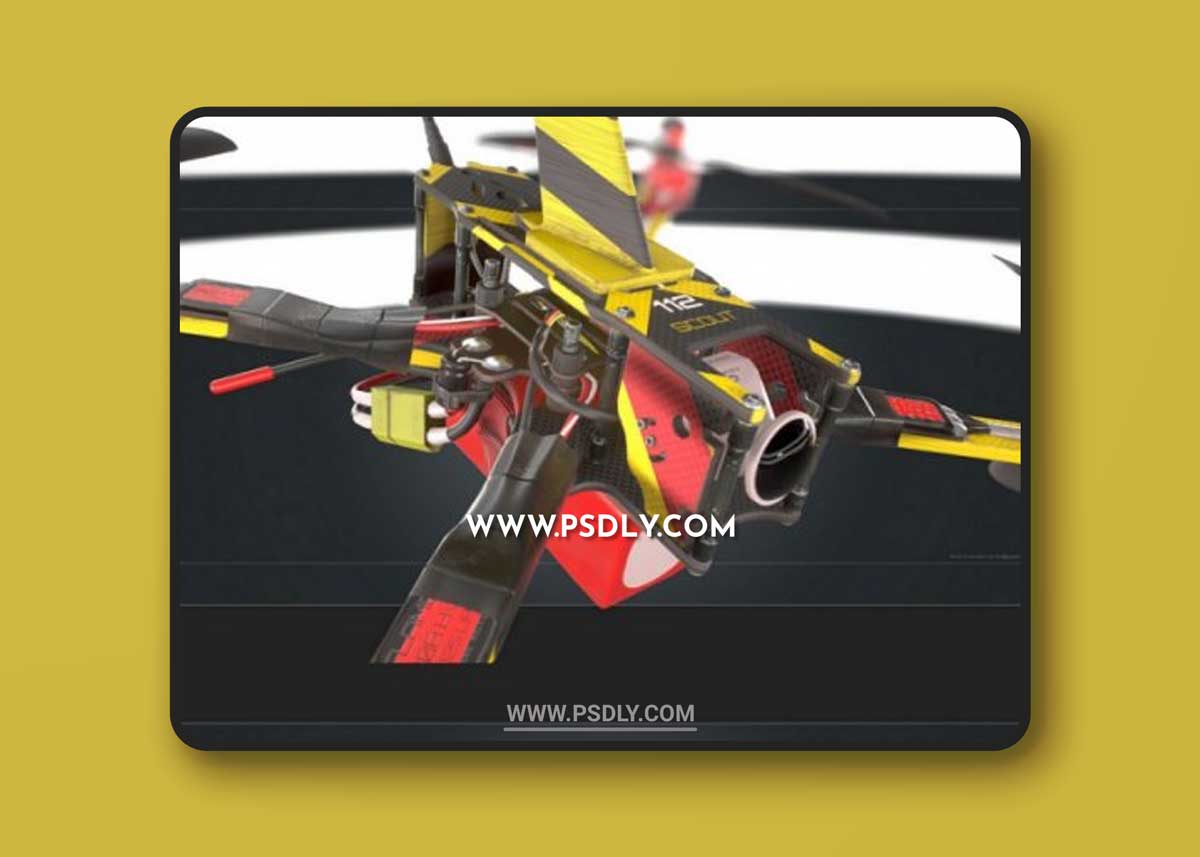 Scout Drone 3D Models