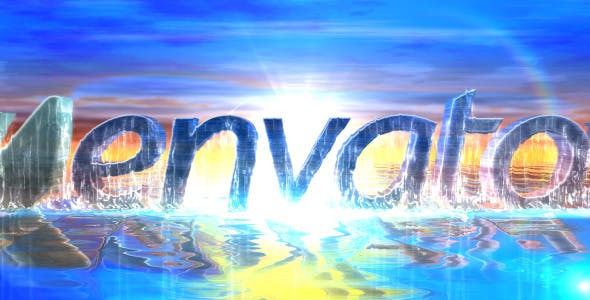 Videohive Sea Water Logo Intro 4761545