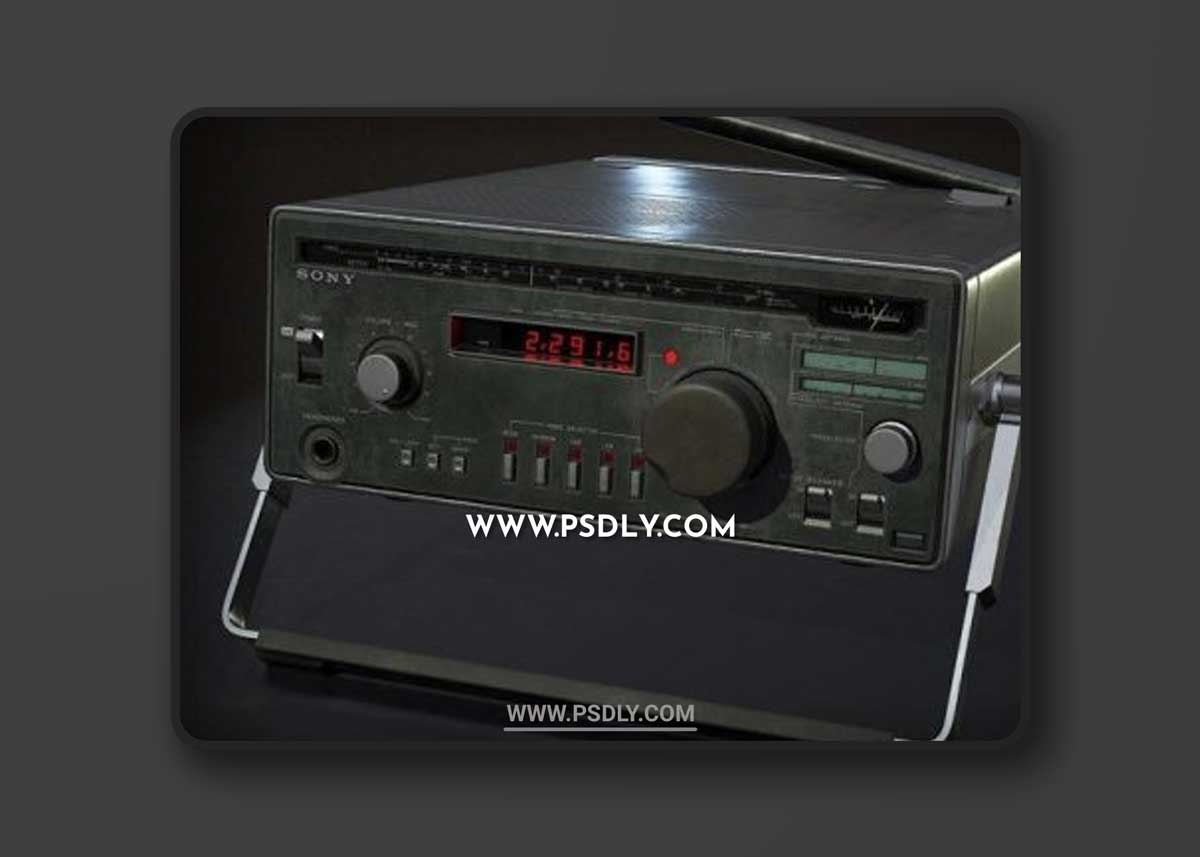 Sony CRF – 1 3D Models