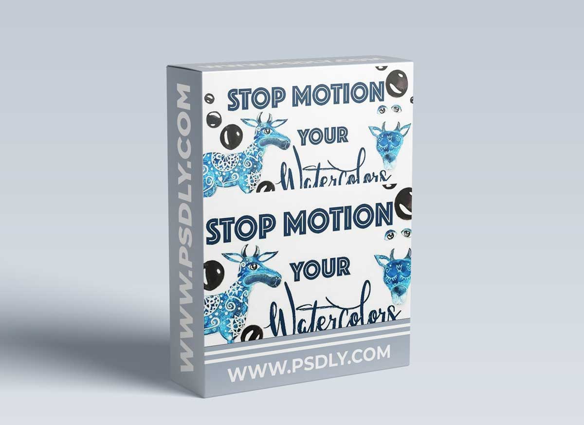 Stop Motion Your Watercolors - Create Stunning Animations From Your Illustrations