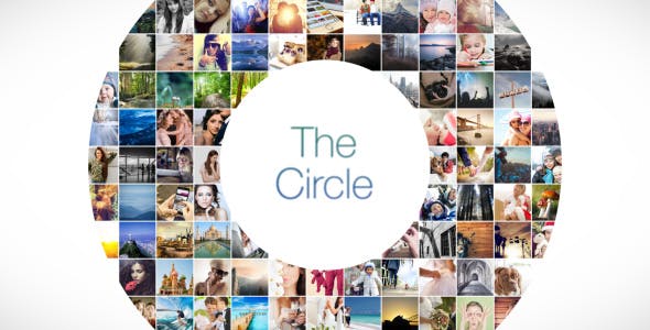 Videohive The Circle Mosaic Slideshow 19767475