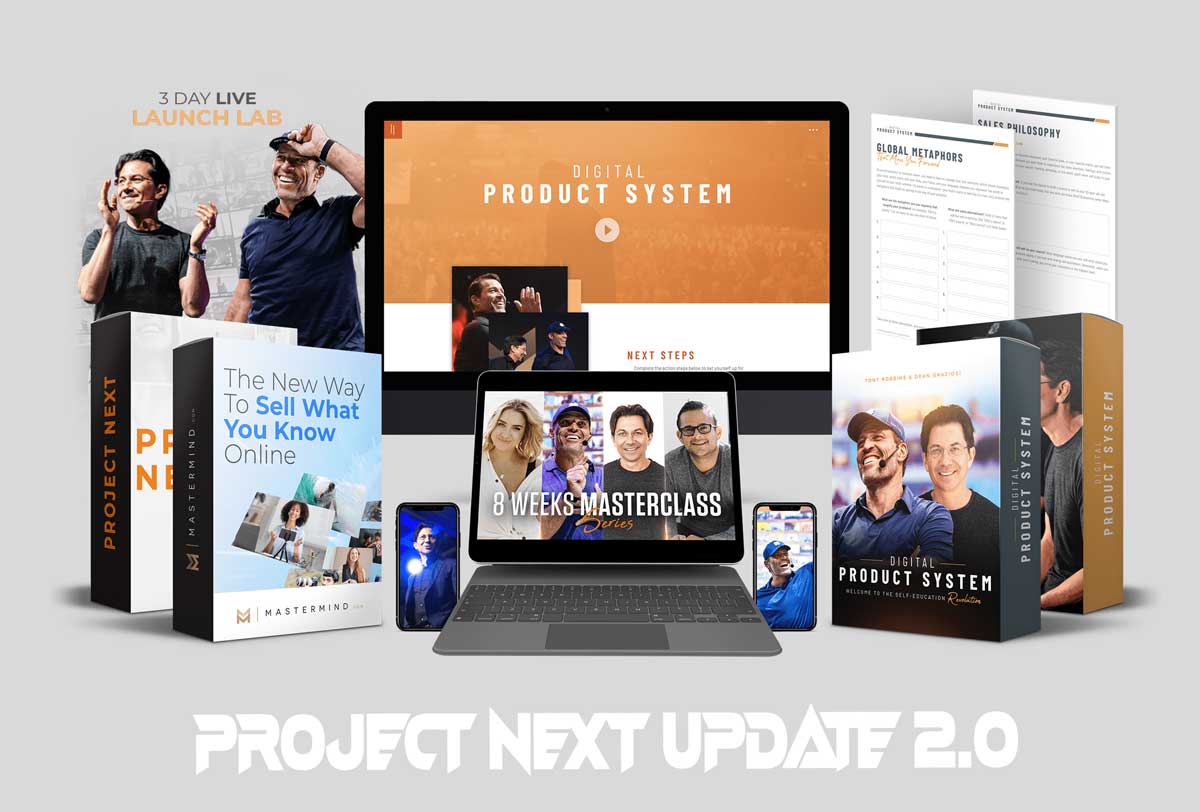Tony Robbins & Dean Graziosi – Project Next Update 2