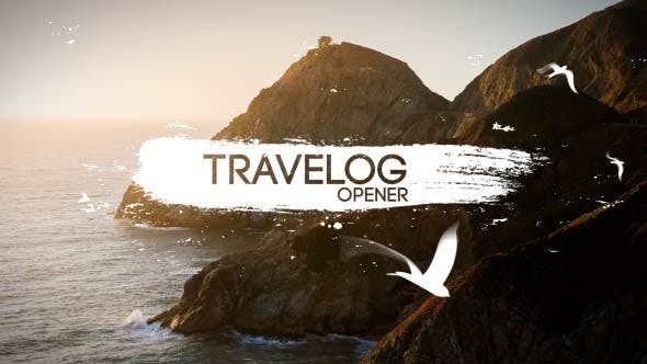 Videohive Travelog Opener 11826446