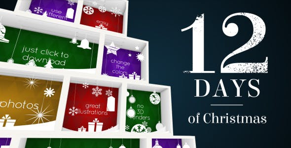 Videohive Twelve Days of Christmas 9705173