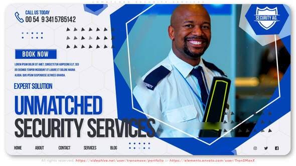 Videohive Unmatched Security Services 33994397