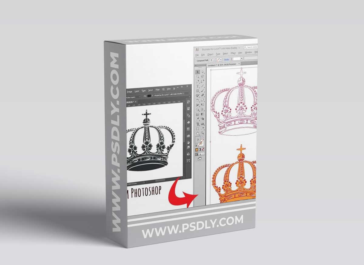 Use Photoshop Objects in Illustrator - A Graphic Design for Lunch™ Class