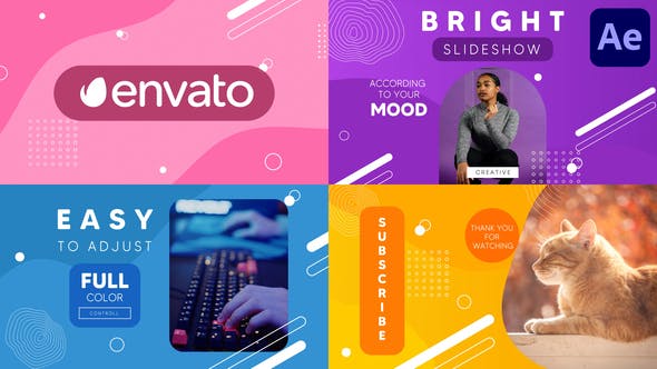 Videohive Fresh Liquid Slideshow | After Effects 34293033