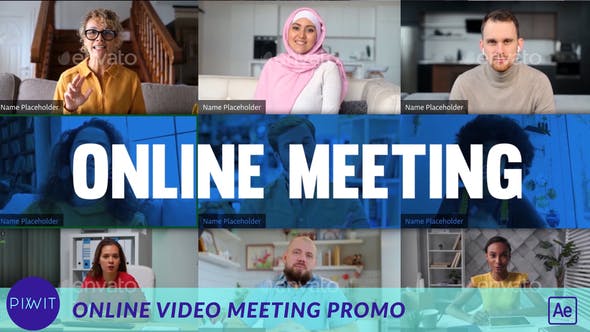 Videohive Online Video Meeting Promo 33097577