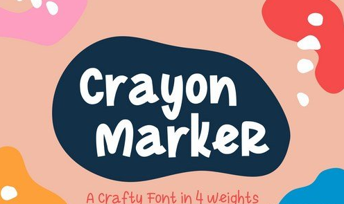 Crayon Marker Font