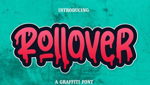 Rollower A Graffiti Font