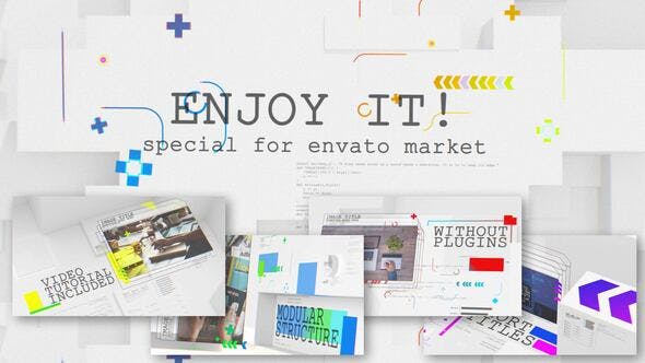 Videohive Modular Glitch Opener 34295165