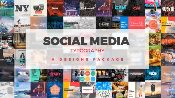 Videohive Instagram Stories Typography 21724397